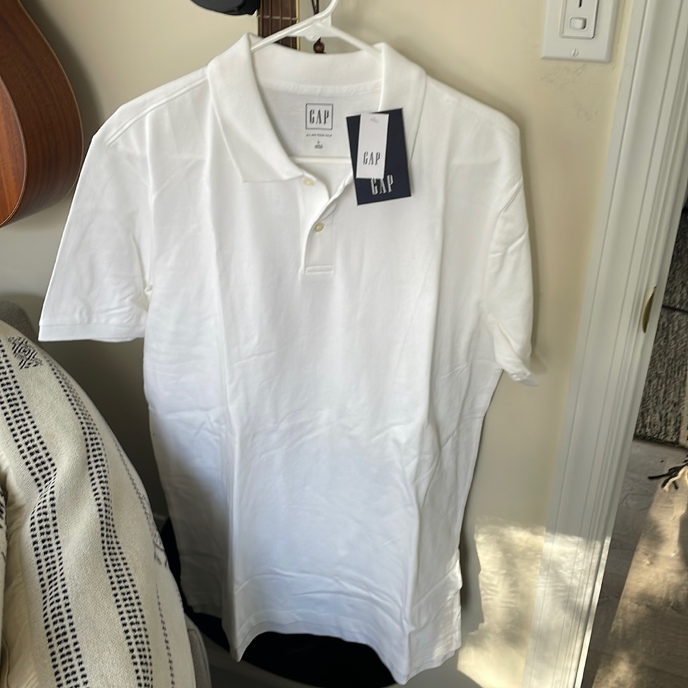 Mens collar White shirt